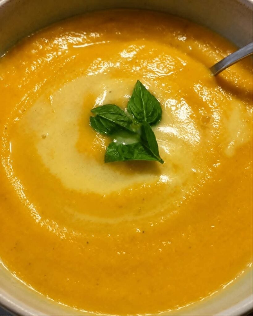 Pumpkin and Red Lentil Soup