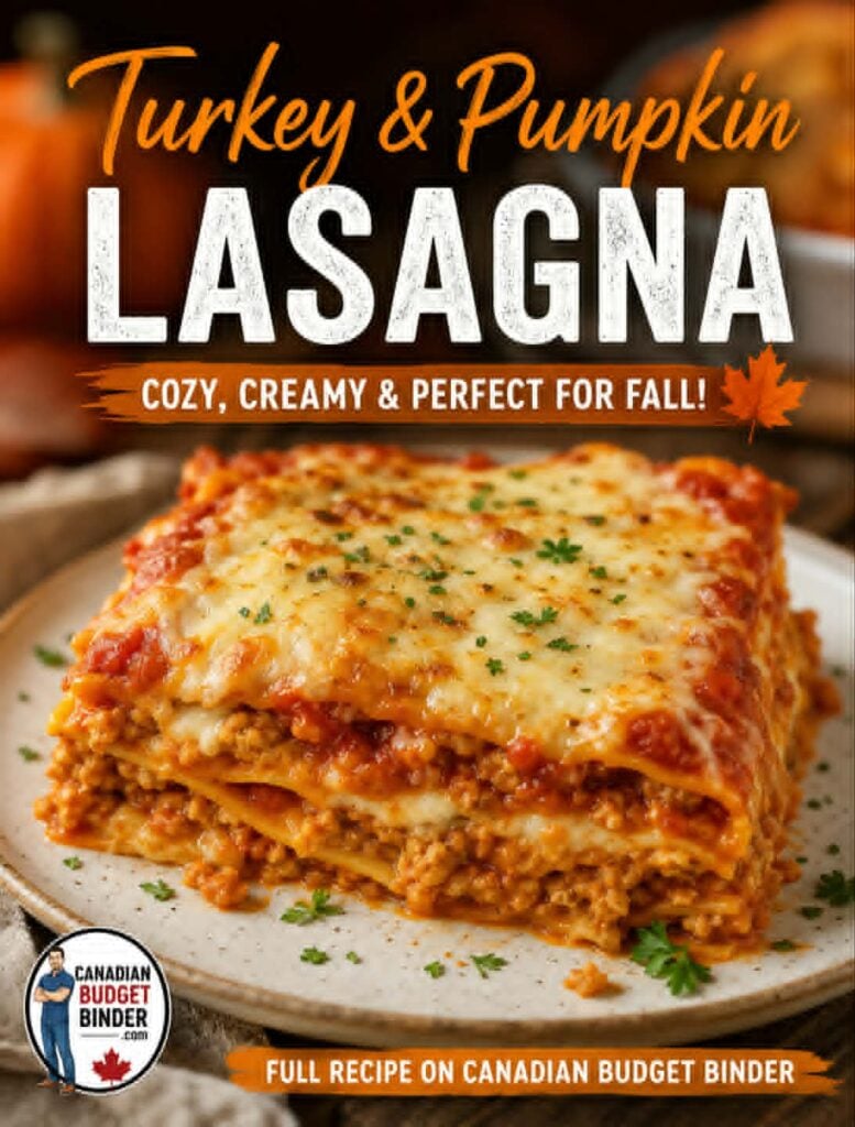 Turkey Pumpkin Lasagna