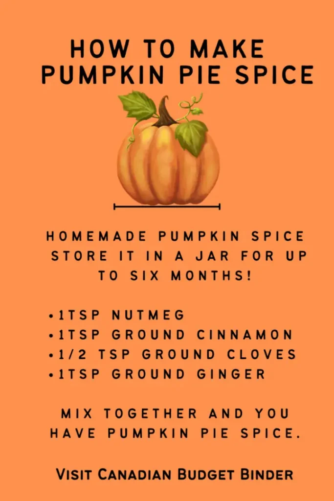How to make pumpkin spice