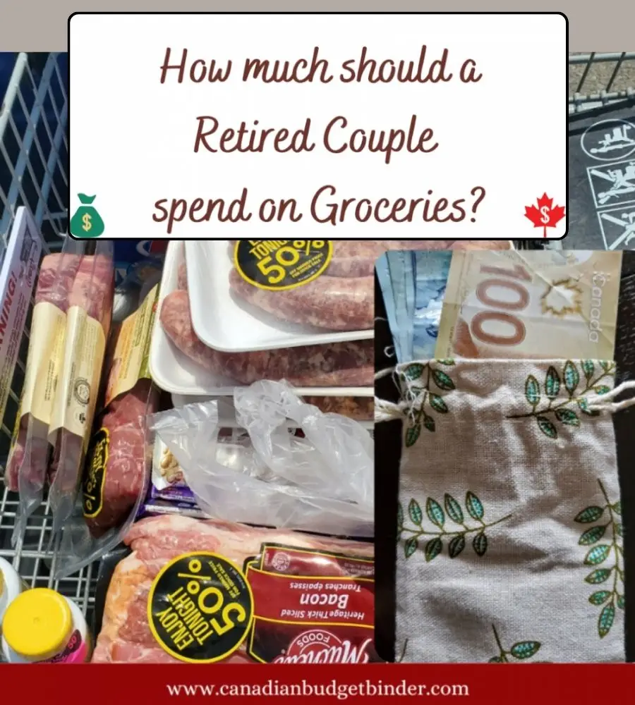 How Much Should A Retired Couple Spend On Groceries In Canada?