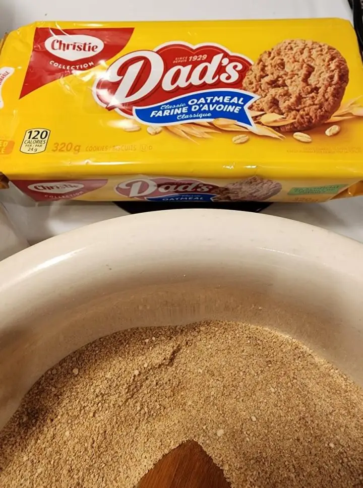 Dad's Oatmeal Cookie Crust