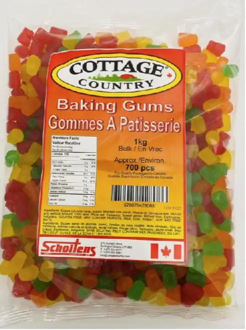 1kg Cottage Country Baking Gums