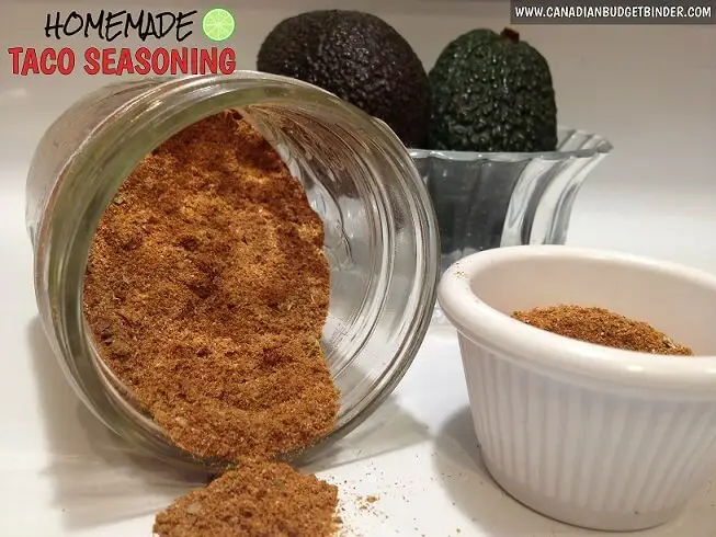 Homemade easy taco seasoning