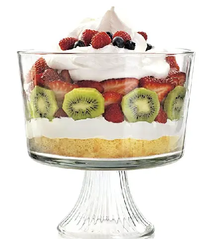 Glass Trifle Bowl