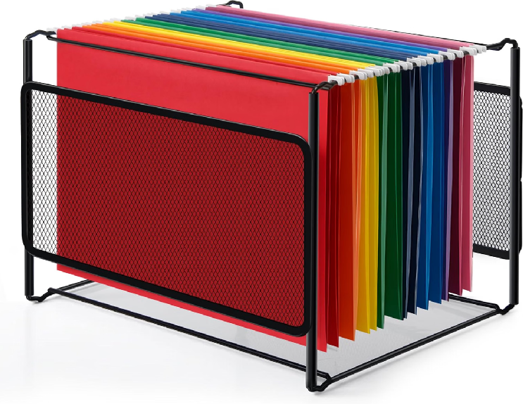 Hanging File Folder Organizer for Budgeting