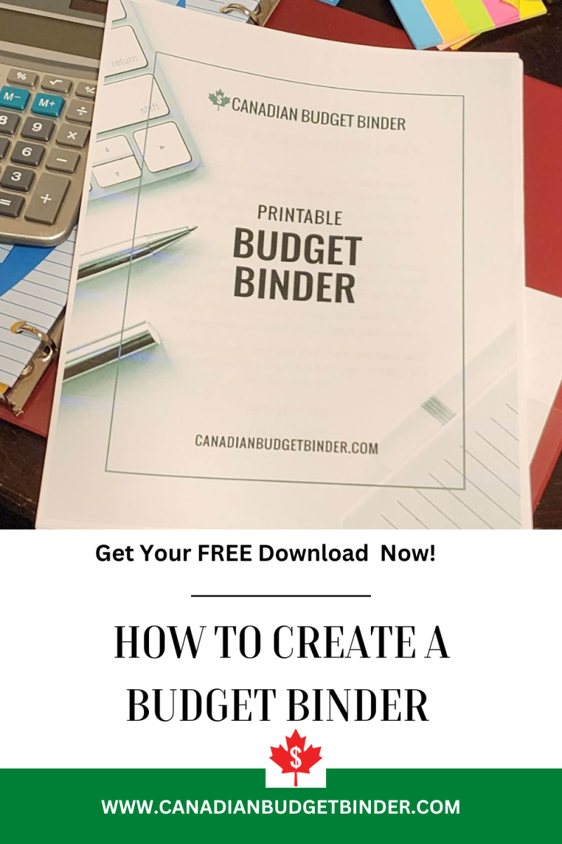 free budget binder