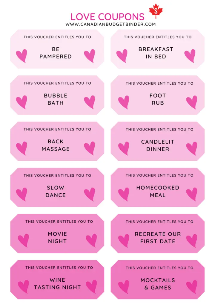 Free Valentine's Day Gift Coupons- See pdf link below