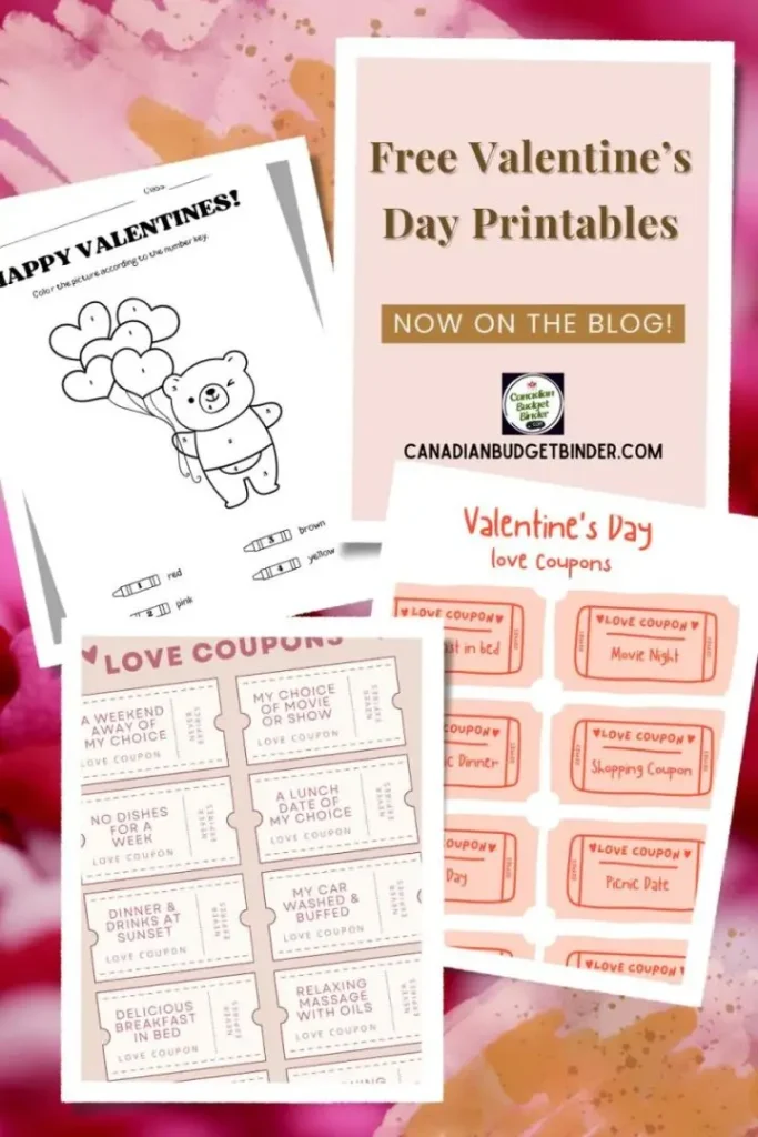 Free Valentine's Day Printables 2024