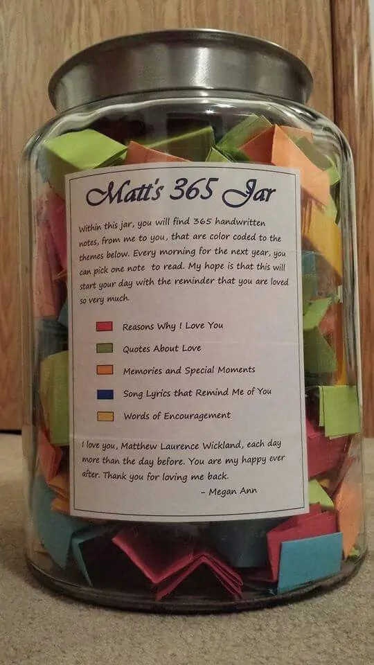 I love you, Jar, 365 days a year.