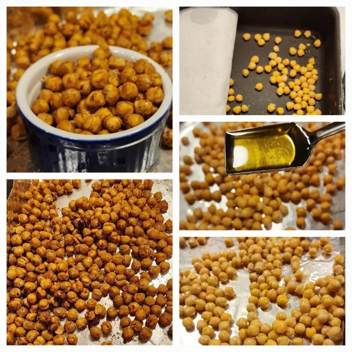 How to make roasted chickpea snacks