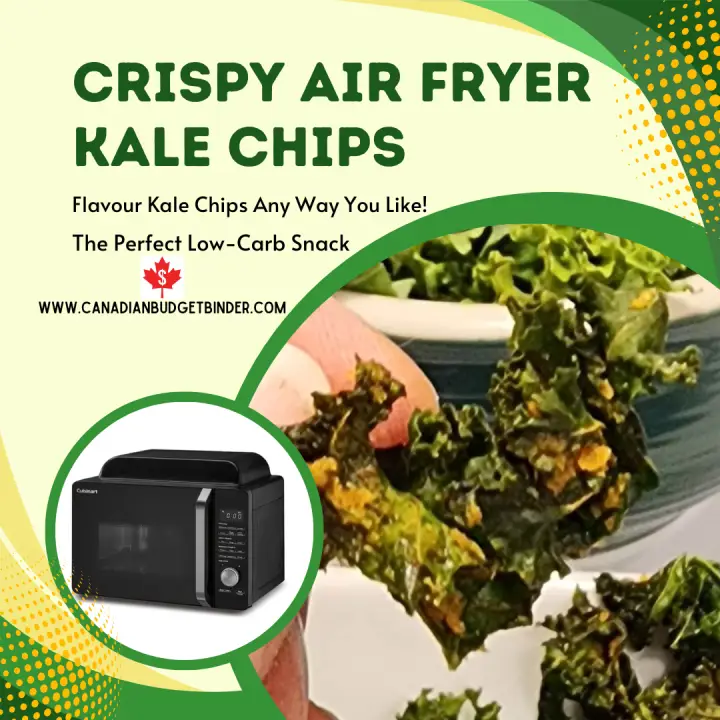 Crispy Air Fryer Kale Chips