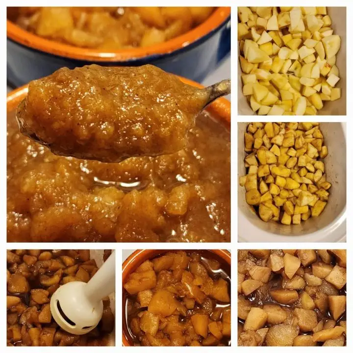 How to make crockpot applesauce.
