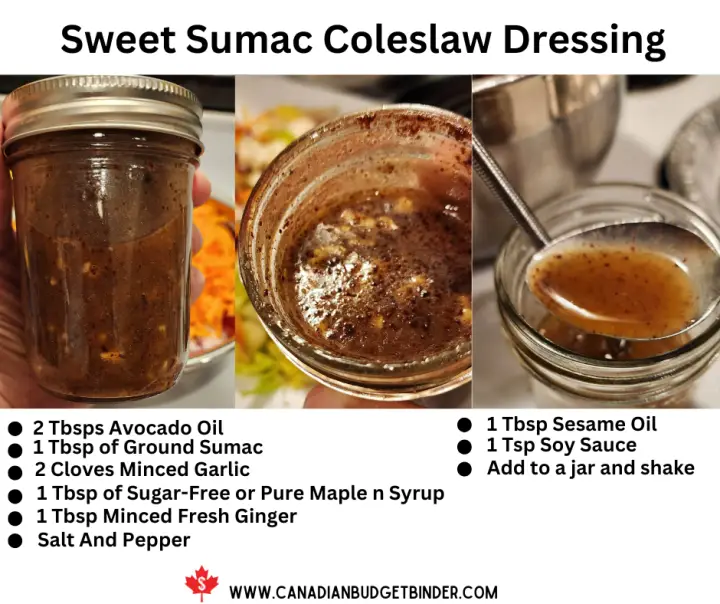 How To Make Sweet Sumac Coleslaw Dressing