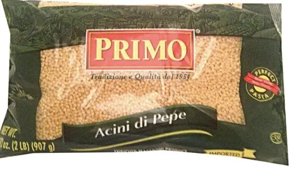 Primo Acini Di Pepe soup pasta