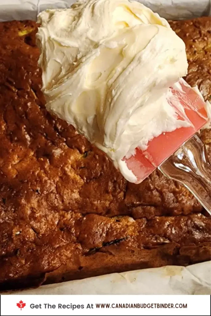 Frosted Cream Cheese Carrot Zucchini Cake
