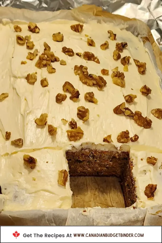 Carrot Zucchini Cake with Cream Cheese Frosting