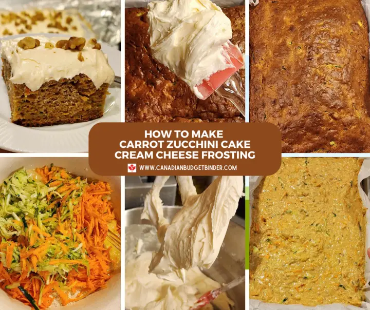 How to make Carrot Zucchini Cake with Cream Cheese Frosting