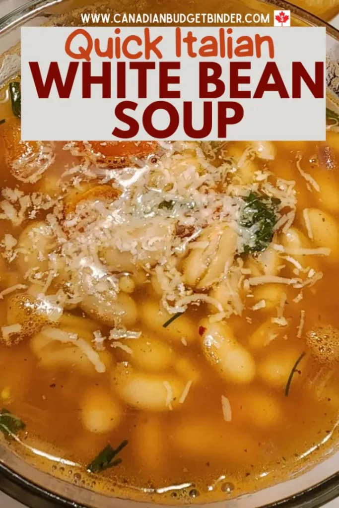 Italian white bean soup