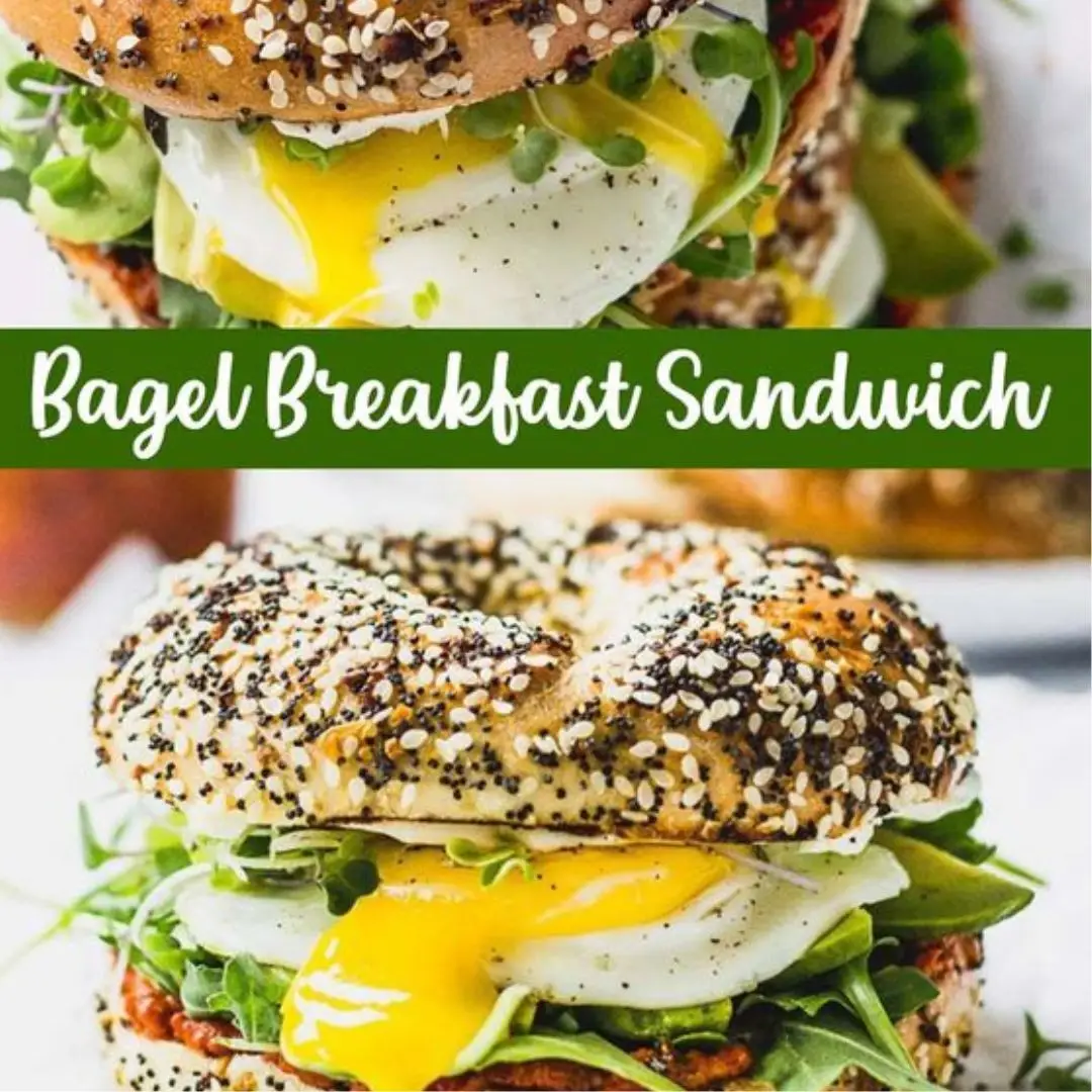 Copycat Tim Hortons Bagel Breakfast Sandwich