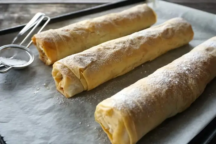 Butternut Squash Strudel