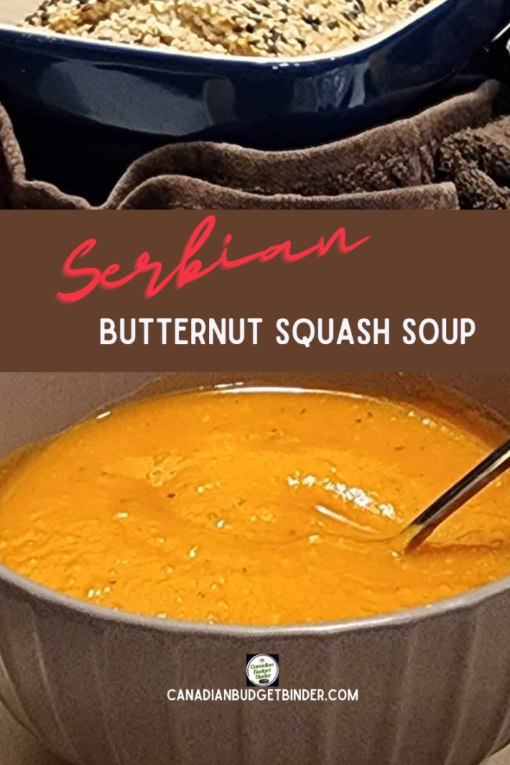 Easy Serbian Butternut Squash Soup Recipe