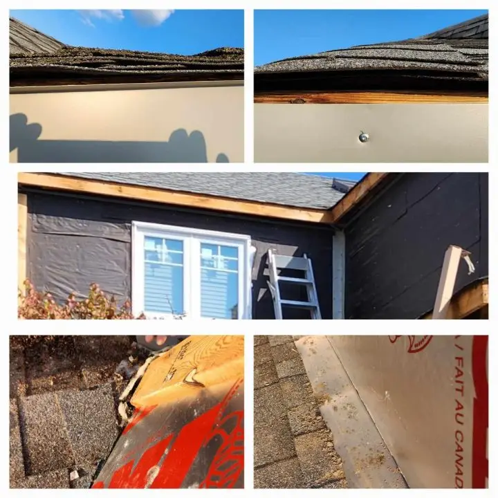 Gaps during vinyl siding installation were a problem