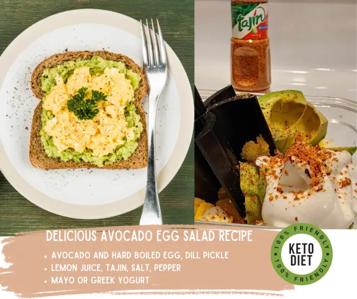 Easy Avocado Egg Salad On Toast