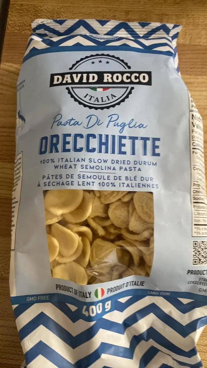David Rocco Orecchiette Pasta