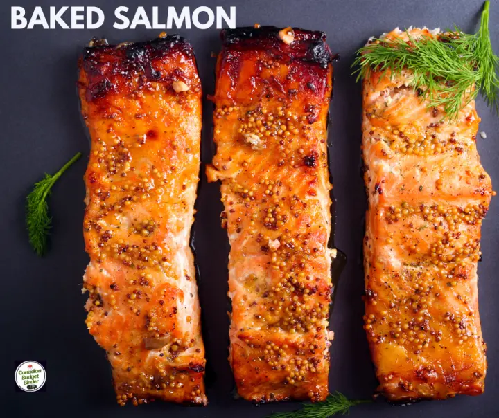 Honey Glazed Baked Salmon