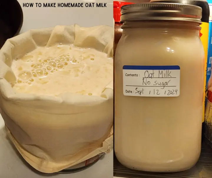 How To Make Unsweetened Oat Milk
