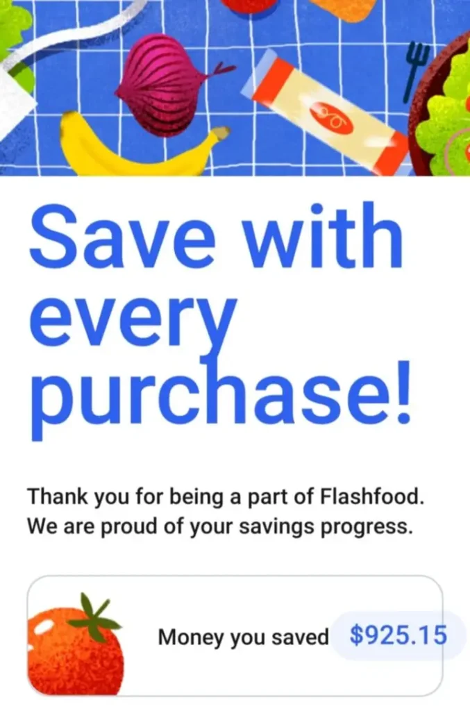 Money Saved Using Flashfood in 2024