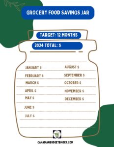 Grocery Savings Jar preview