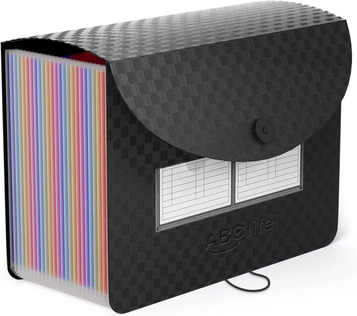 Accordian File Organizer