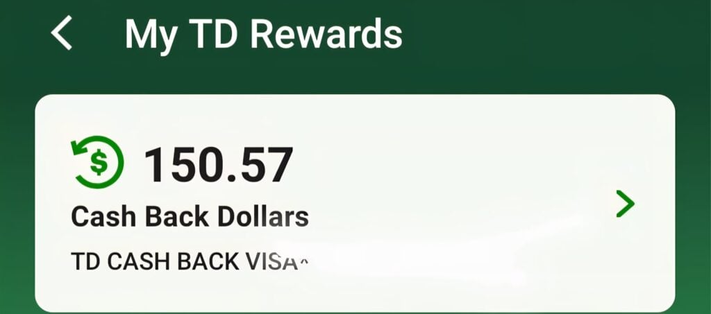 My TD Rewards October 2025