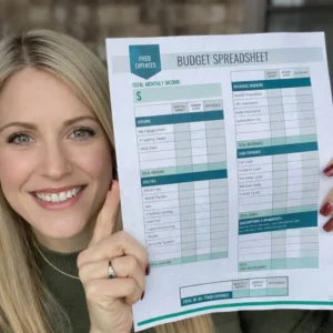 2026 Excel Budget Spreadsheet One preview