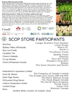 Scanning Price Accuracy Code (SCOP) Retailers preview