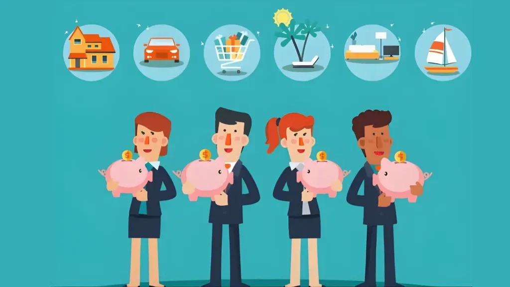 wasting money on temporary satisfaction