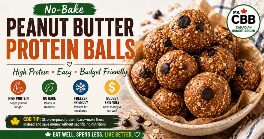 Peanut Butter Protein Balls (No-Bake)