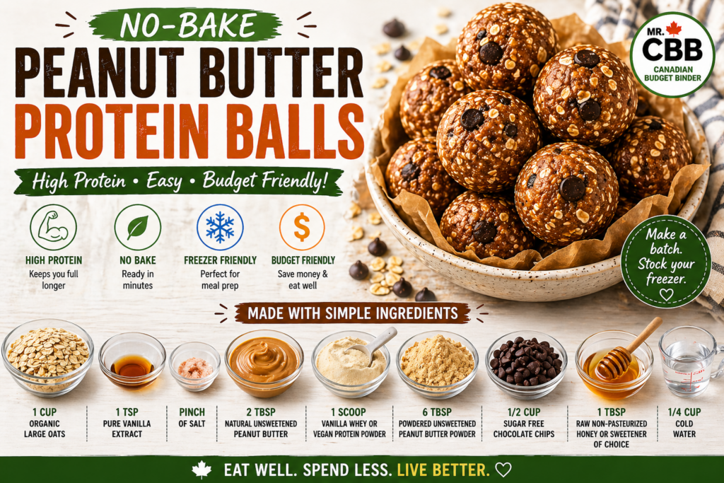 Peanut Butter Protein Balls Ingredients