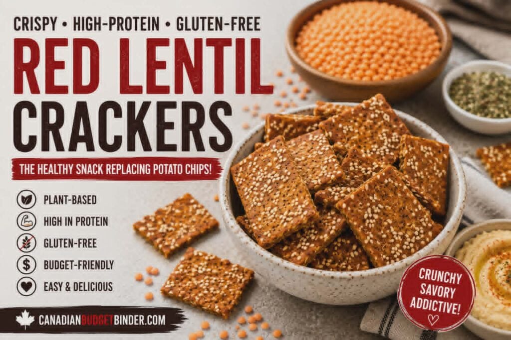Red Lentil Crackers Cover Photo