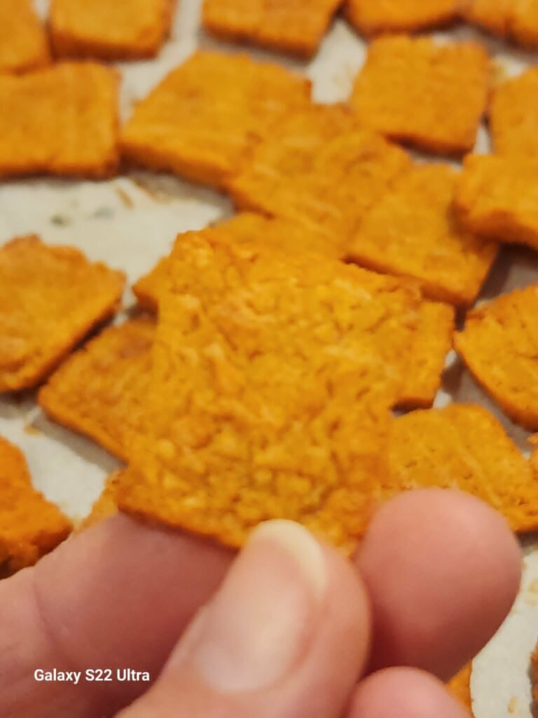 Red Lentil Crackers p1