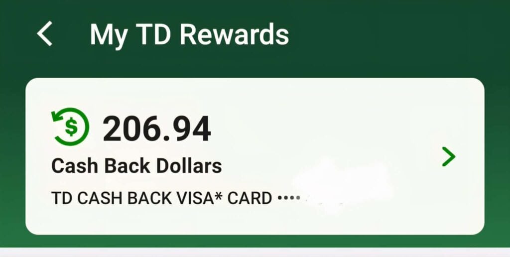 TD Rewards March 2026
