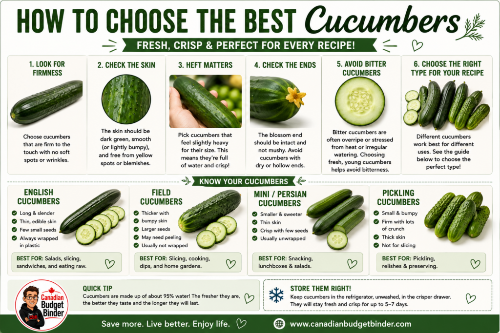 How To Choose The Best Cucumbers