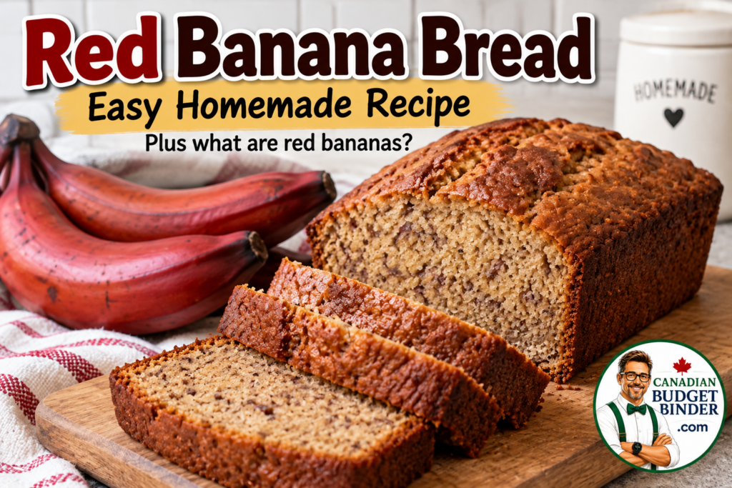 Red Banana Bread Recipe
