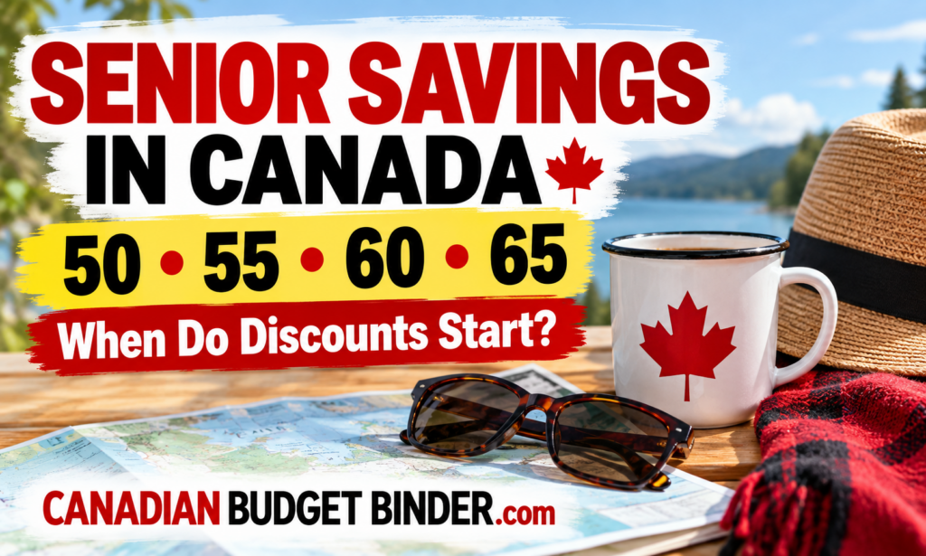 Senior Savings in Canada: How Discounts Work at 50, 55, 60 and 65